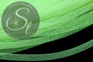 0,5 Meter neon grüner Netzschlauch 4mm-20