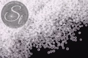 20g weiße frosted Glas Seed Perlen 3mm-20